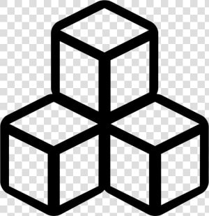 Cubes   Cubes Icon  HD Png Download