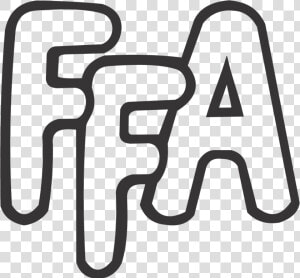 Ffa Crazy Usa Custom Jackets Com Emblem Ffa Logo Clip   Ffa Black And White  HD Png Download