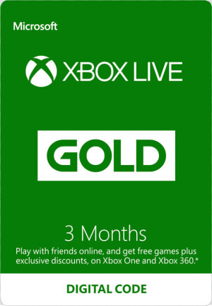Xbox Gift Card Png   Xbox Live Gold Card 1 Month  Transparent Png