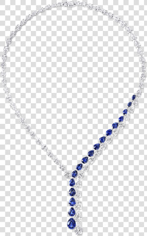 Graff Cross Over Necklace  HD Png Download