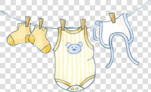 Baby Infant Clothes Clothing Hanging Hd Image Free   Unisex Baby Clothes Clipart  HD Png Download