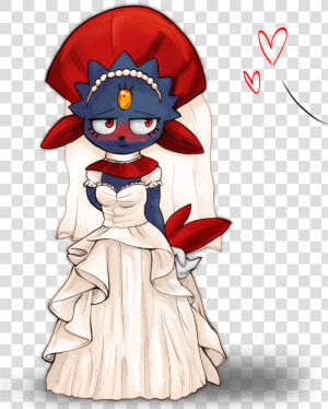 Weavile Bride  HD Png Download