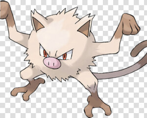 056   Pokemon Mankey  HD Png Download