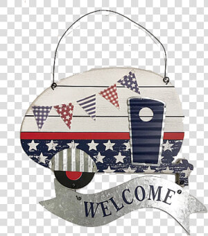 Welcome Rv Camper Patriotic Sign   Illustration  HD Png Download