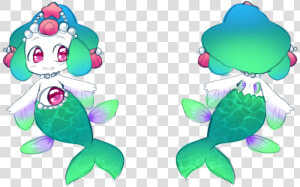Mermaid Jirachi    Cartoon  HD Png Download
