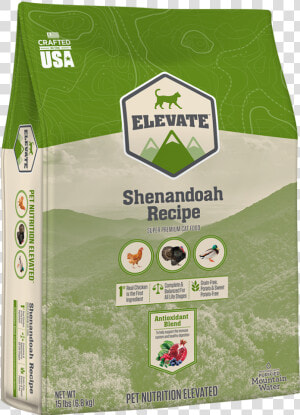Elevate Shenandoah Fowl Recipe Super Premium Dry Cat   Lawn  HD Png Download