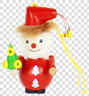 547 Ornament Golden Ring Santa   Decorative Nutcracker  HD Png Download