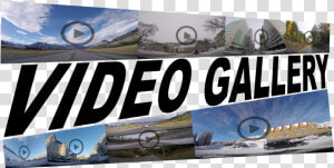 Video Alt Gallery Heading   Banner  HD Png Download