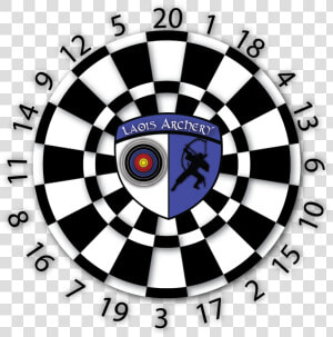 Dart Board Target   Png Download   Dart Board Black And White Vector  Transparent Png