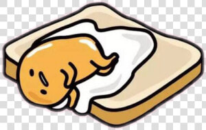 Gudetama On Toast Clipart   Png Download   Gudetama Png  Transparent Png