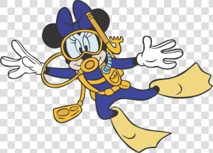 Minie Mouse 01 By Convitex   Colorat Cu Mickey Mouse  HD Png Download