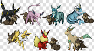 Eeveelutions Fanfic  HD Png Download