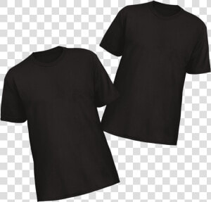 Transparent Blank Black T Shirt Png   Black T Shirt Png Front And Back  Png Download