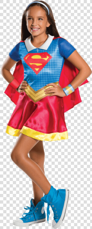 Dc Superhero Girls Supergirl Costume  HD Png Download
