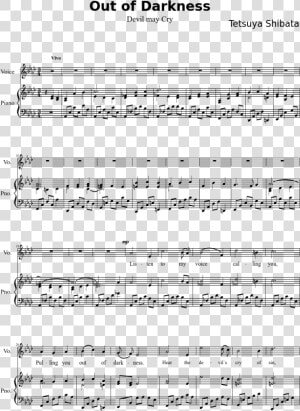 Tetsuya Shibata Out Of Darkness Guitar Tab  HD Png Download