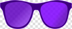 Sunglasses Free Pink Clip   Purple Sunglasses Clipart  HD Png Download