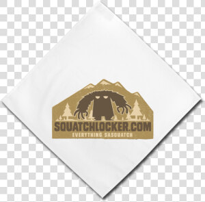Sasqauatch bigfoot Squatchlocker Bandana   Anteater  HD Png Download