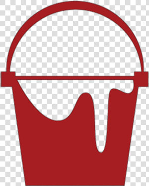Paint Bucket Icon Min   Paint Bucket Icon Red  HD Png Download