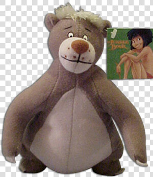 Disney S Mini Plush Jungle Book S Baloo Bear   Safe   Disney  HD Png Download