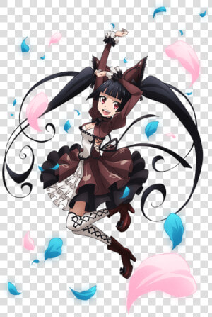 Transparent To Be Continued Jojo Png   Anime Girl Goddess Of Time  Png Download