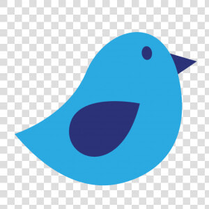 Cute Bird Vector Png Clipart   Png Download   Easy Blue Bird Drawing  Transparent Png