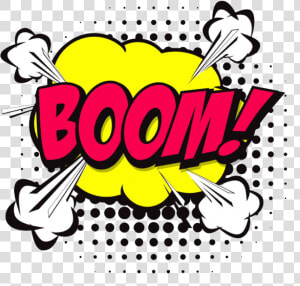  comic  cartoon  boom  freetoedit   Transparent Pop Art Png  Png Download