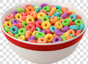 Free Png Download Cereal Png File Png Images Background   Bowl Of Fruit Loops Cereal  Transparent Png