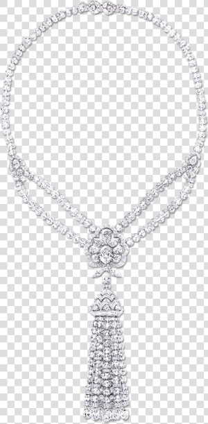Graff Diamond Tassel Necklace  HD Png Download