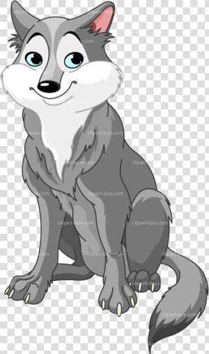 Wolf Clipart Free Sitting Royalty Vector Design Dinosaur   Nice Wolf Clipart  HD Png Download