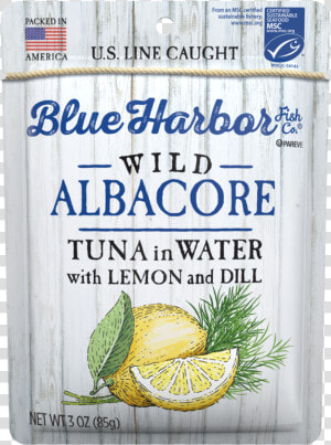 Tuna In Water With Lemon And Dill   Juicebox  HD Png Download