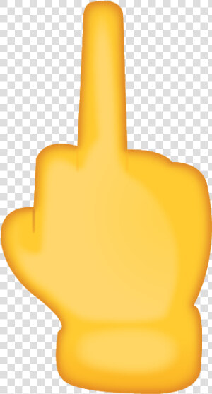 Middle Finger Emoji Png  Transparent Png
