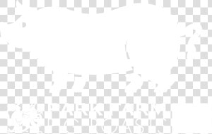 Park Farm Logo Whiteout Outline   HD Png Download