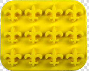 Fleur De Lis Ice Tray And Candy Mold Gold   Fondant  HD Png Download