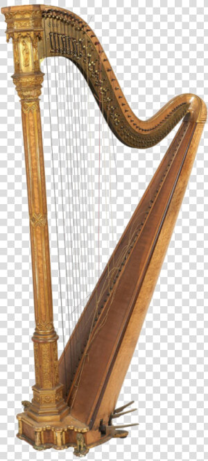 Instrument musical Instrument plucked String Instruments string   Erard Gothic Harp  HD Png Download