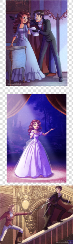 Christine Phantom Of The Opera Fanart  HD Png Download
