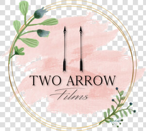 2019 Two Arrow Films Logo With Fill   Calligraphy  HD Png Download
