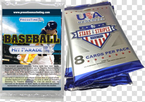 Panini Baseball Stars And Stripes   Packaging And Labeling  HD Png Download