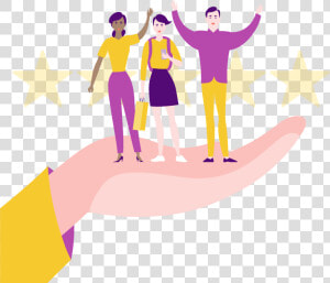 A Great Customer Experience Is Key To Getting More   Illustration  HD Png Download