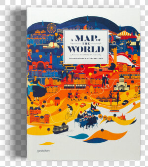A Map Of The World Gestalten Book Design Class   Map Of The World Book  HD Png Download