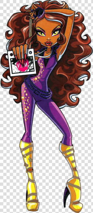 Tumblr O1zcgrv3qy1tc5d60o6   Monster High Music Festival Clawdeen  HD Png Download