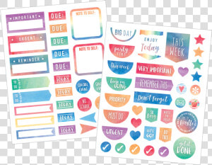 Planner Stickers For Office  HD Png Download
