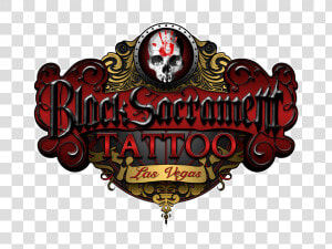 Black Sacrament Tattoo   Crest  HD Png Download