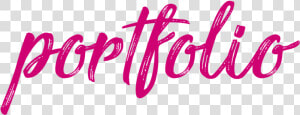 Portfolio   Portfolio Pink Png  Transparent Png