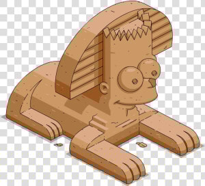 Bart Simpson Sphinx  HD Png Download