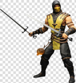 Mortal Kombat X Scorpion Action Figure   Png Download   Mortal Kombat X Scorpion Action Figure  Transparent Png