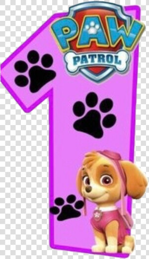 Paw Patrol Numero 1  HD Png Download