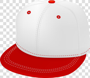 Red And White Cap Png Clipart   Baseball Cap  Transparent Png