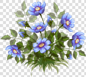 Transparent Background Flower Bushes Clip Art  HD Png Download