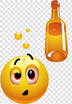 Mareado Por El Alcohol   Groggy Emoji  HD Png Download