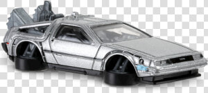 Land Dmc 12 coup� model Car sports Car classic Car subcompact   Delorean Time Machine Hover  HD Png Download
